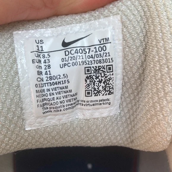 Nike Air Max Summit White/ Crimson Bliss Sz 11 - Picture 2 of 12